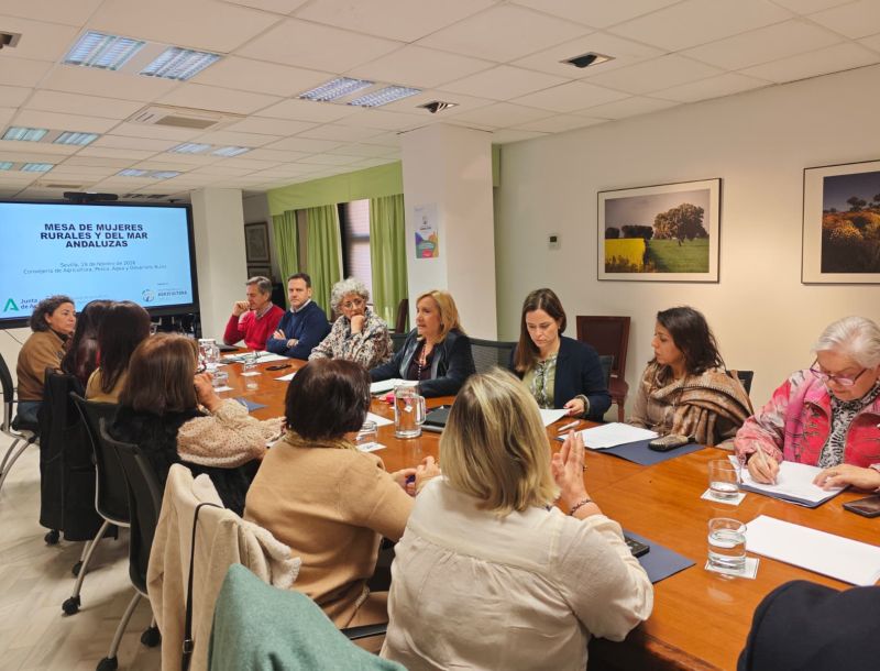 Constituida la Mesa de Mujeres Rurales y del Mar de Andalucía