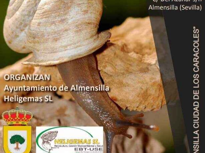 ARA y el GDR Aljarafe Doñana apoyan la I Jornada de Helicicultura que se celebra mañana en Almensilla (Sevilla)