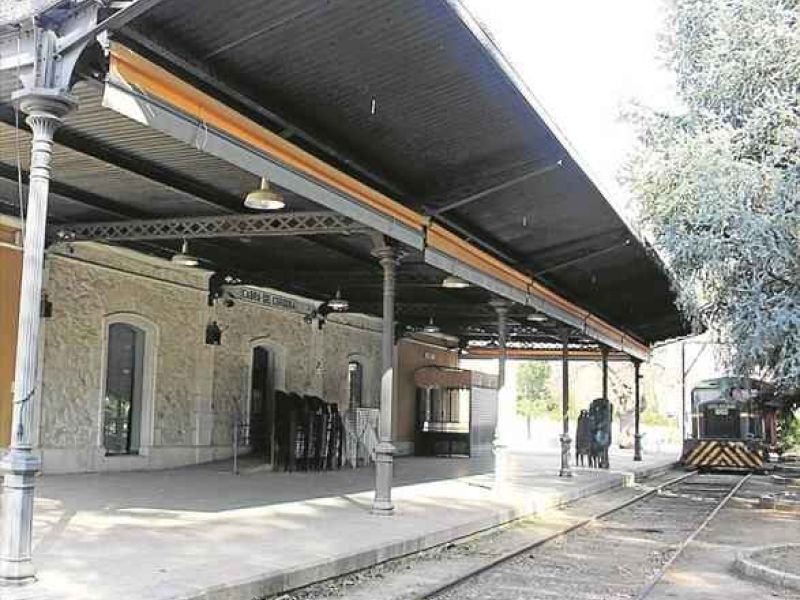 La antigua estación de Cabra en la Subbética Cordobesa se reconvierte en un albergue para senderistas
