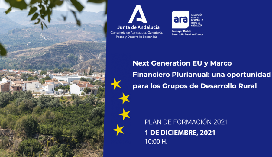 ARA organiza el seminario web “Next Generation EU y Marco Financiero Plurianual: una oportunidad para los Grupos de Desarrollo Rural”