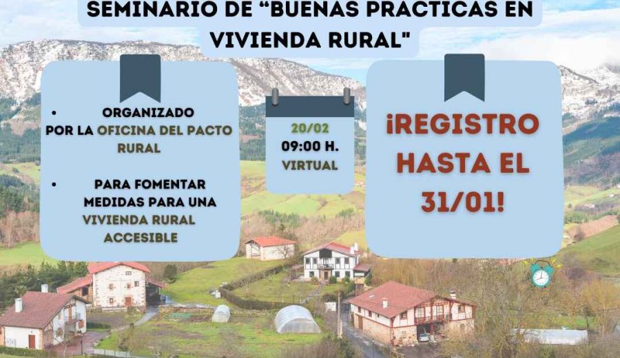Seminario de “Buenas prácticas en vivienda rural”