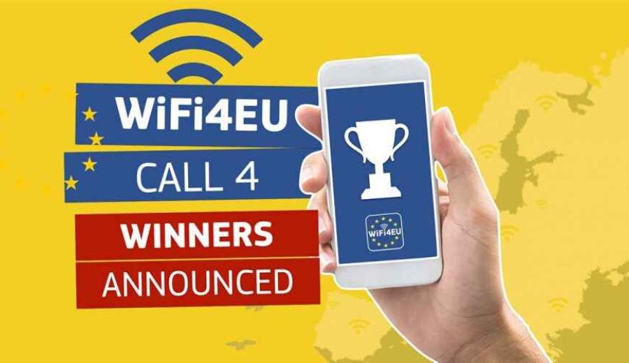 Un total de 224 municipios españoles, beneficiarios de la cuarta convocatoria de WiFi4EU