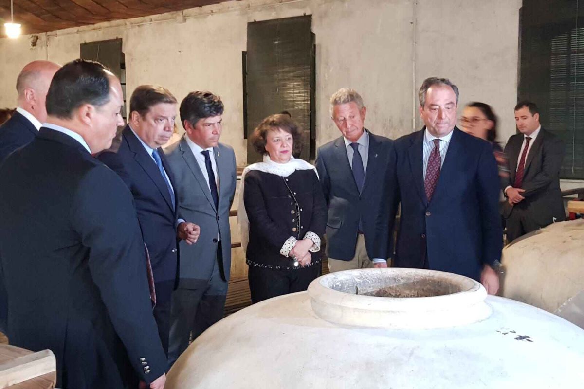 Luis Planas subraya la importancia social y económica del vino para la comarca Montilla-Moriles