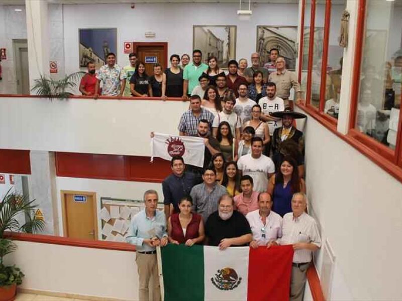 Jóvenes voluntarios participan en la I edición del Campus Universitario del Cuaternario en Lucena