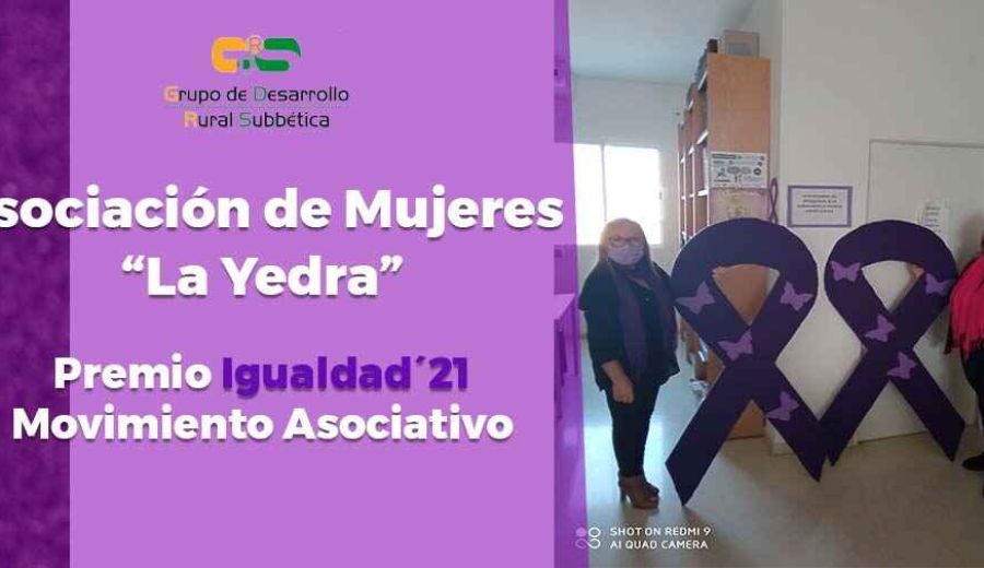 La Asociación de Mujeres La Yedra en la Subbética Cordobesa, premiada por su lucha contra la desigualdad de género en todos los ámbitos