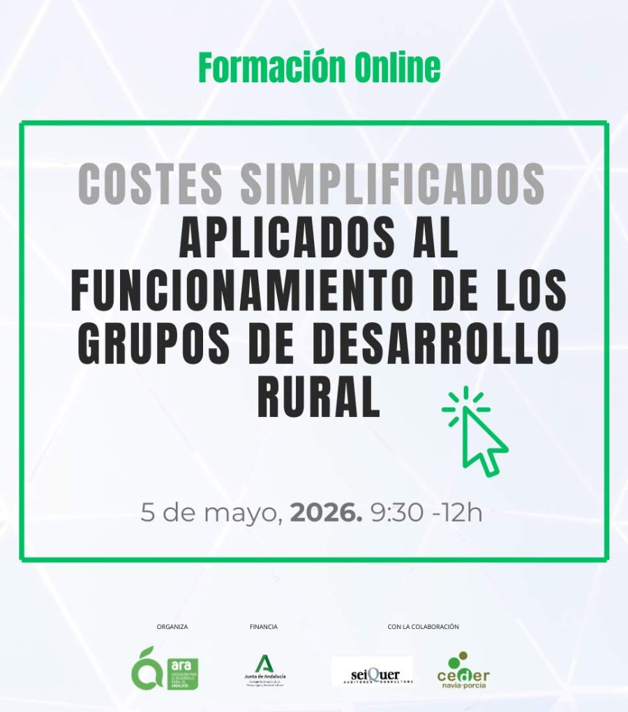 Costes simplificados aplicados a la gestión de los gastos de funcionamiento de los Grupos de Desarrollo Rural