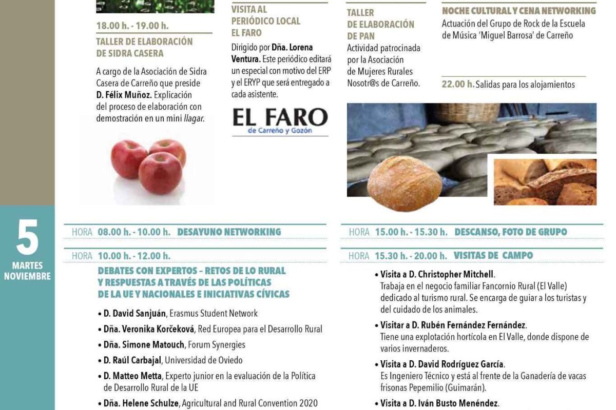 La juventud europea se da cita en Candás (Asturias) a partir de hoy lunes