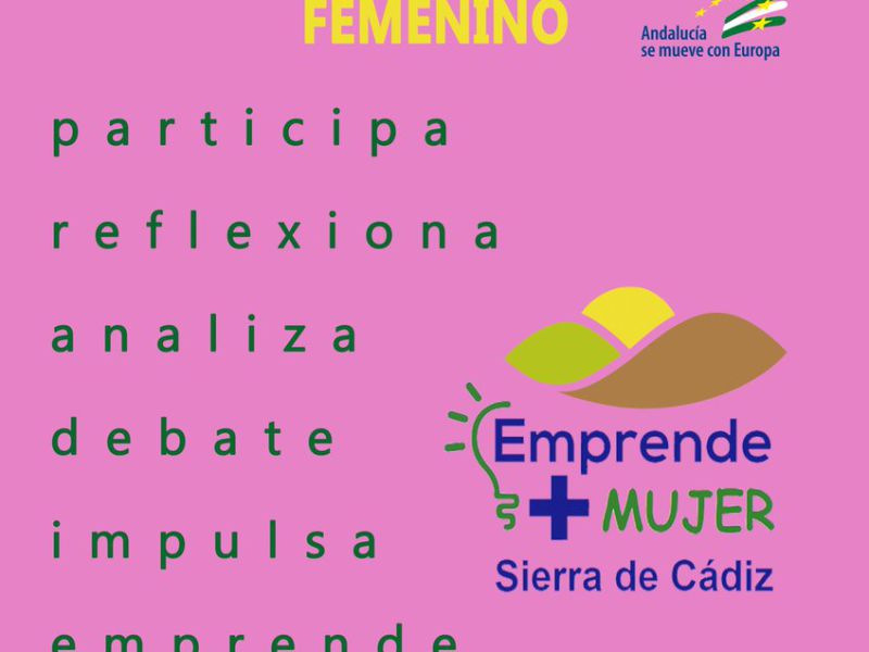El GDR Sierra de Cádiz organiza la jornada: “Liderazgo y emprendimiento femenino”