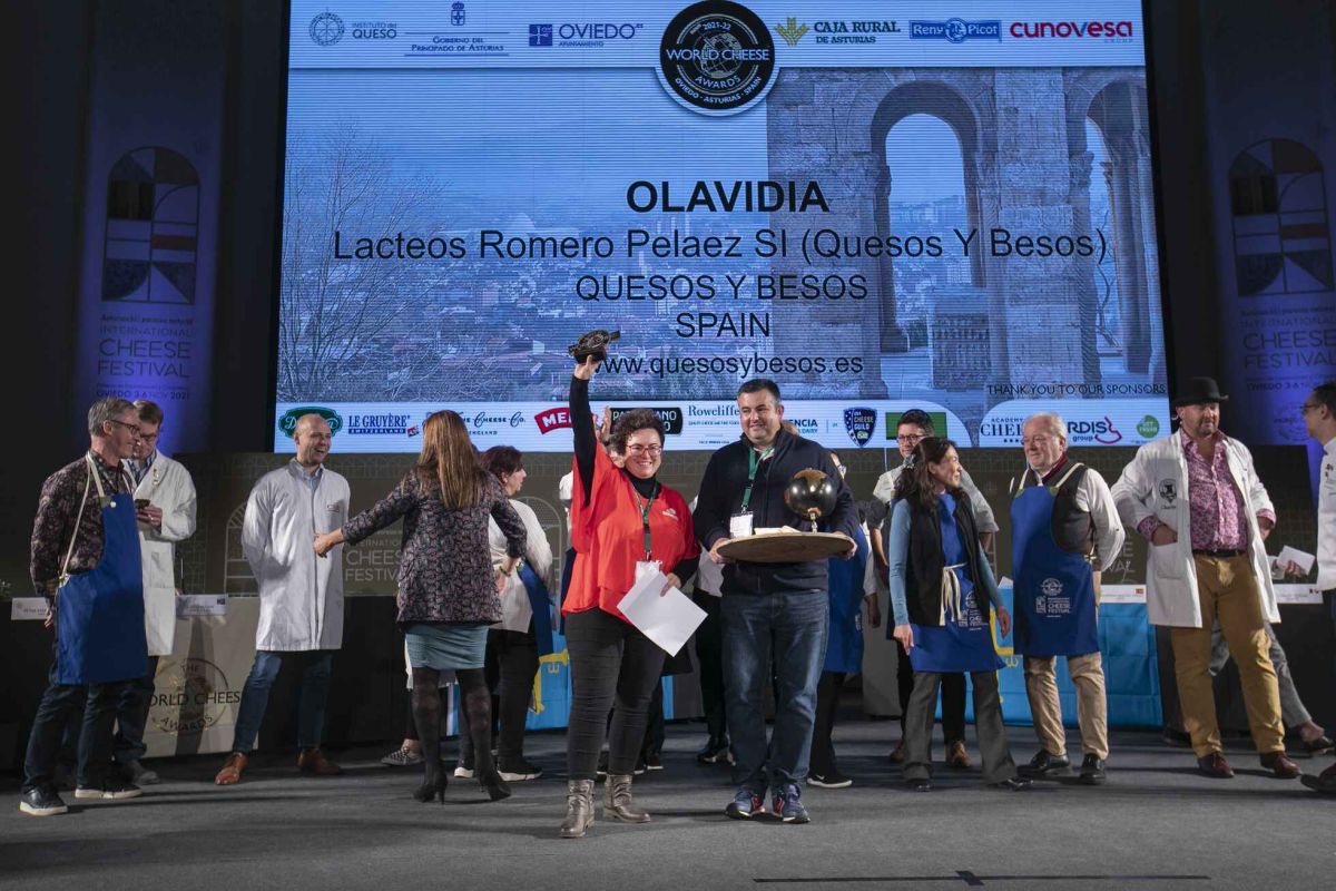 Un queso de la sierra de Jaén premiado como el mejor del mundo