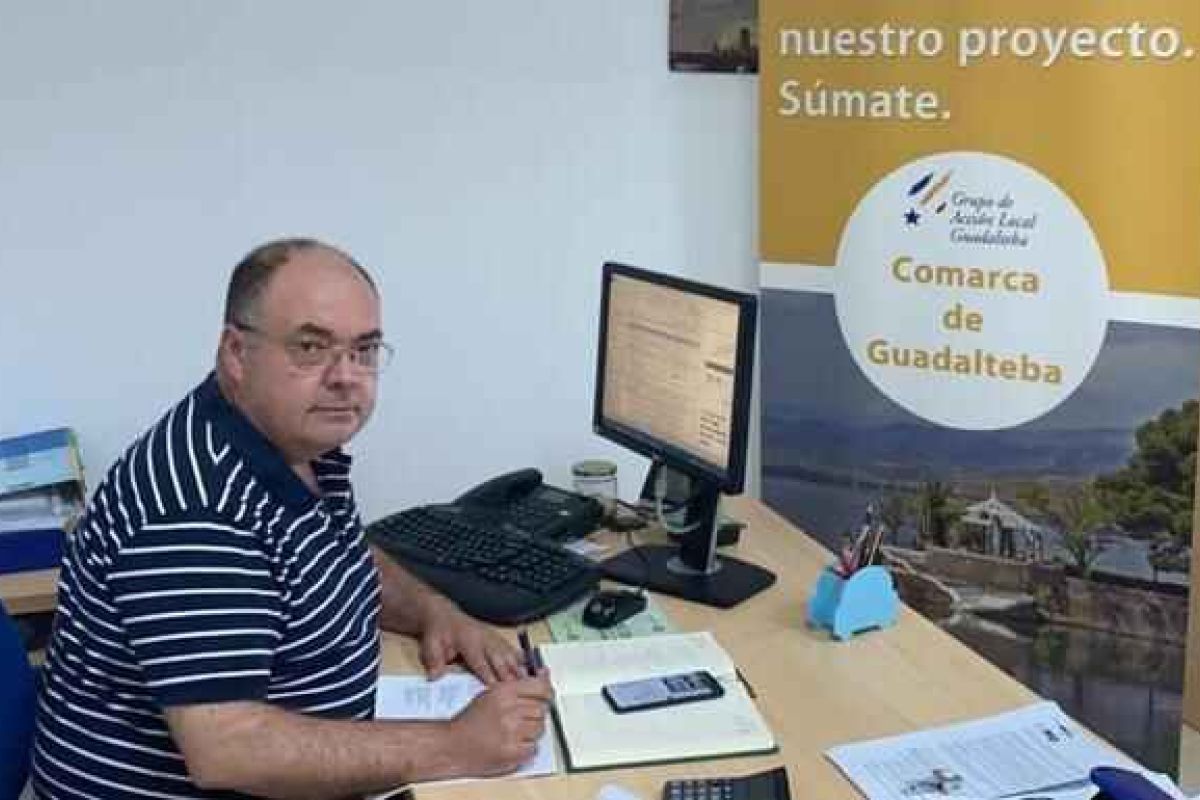 Francisco Morillo, gerente del GDR Guadalteba: «Queremos conseguir que el mundo rural tenga los mismos servicios que el urbano»