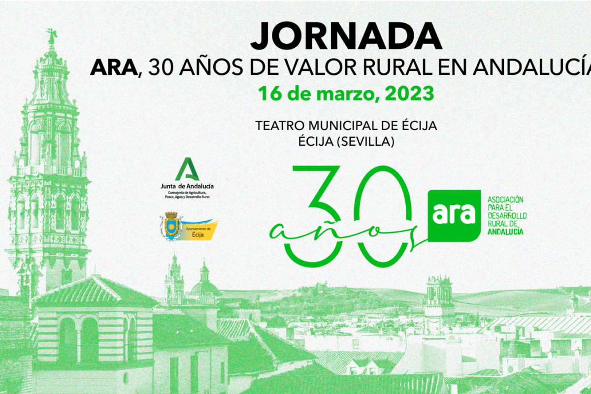 ARA celebra su 30 aniversario con una jornada de reconocimiento a los Grupos de Desarrollo Rural y emprendedores