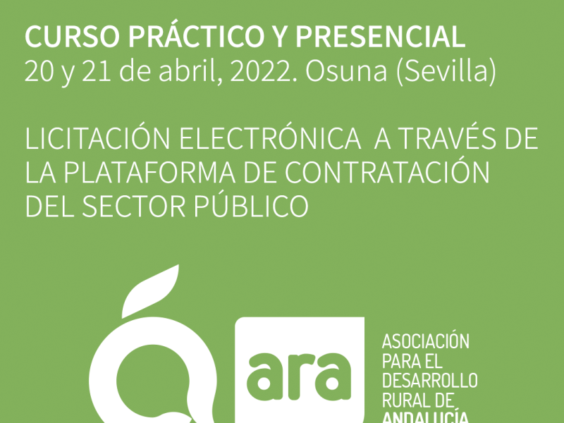 Curso práctico “Licitación electrónica en la Plataforma de Contratación del Sector Público”