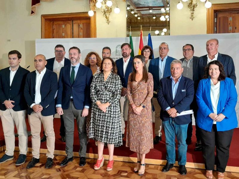 Carmen Crespo entrega nuevas ayudas LEADER a proyectos empresariales del q Levante Almeriense y el Almanzora