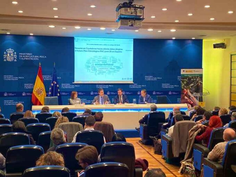 Ponencias de la jornada de debate sobre la situación de los trabajos de elaboración del Plan Estratégico Nacional de la PAC 2021-2027