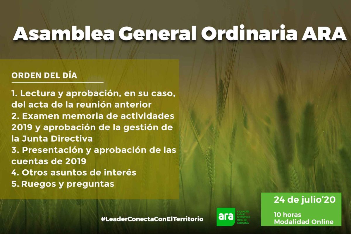 Asamblea General Ordinaria de ARA