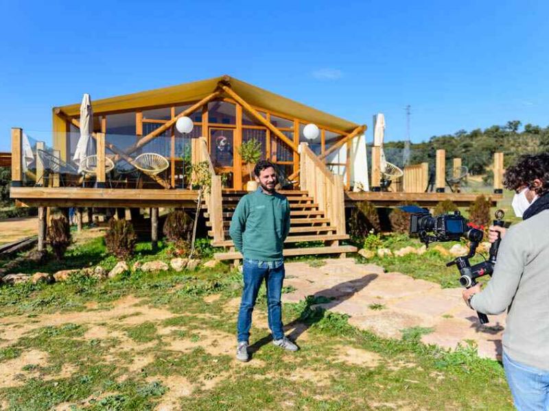 Un refugio con glamour bajo las estrellas de Sierra Morena Cordobesa