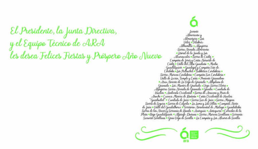 ARA les desea Felices Fiestas y próspero Año Nuevo