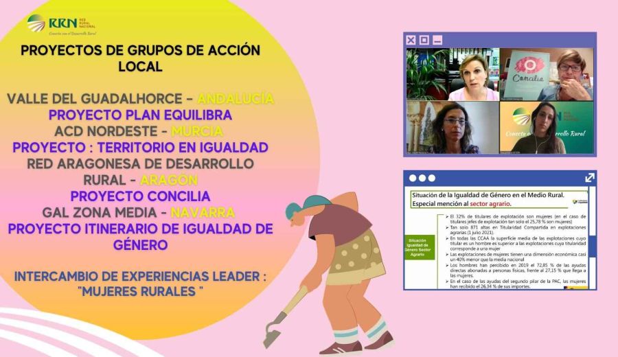El enfoque LEADER impulsa la igualdad entre mujeres y hombres del medio rural