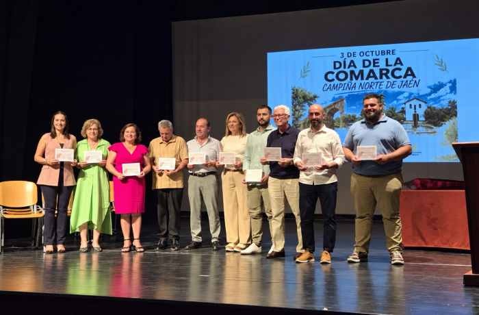 La Campiña Norte de Jaén celebra su “Día de la Comarca” en una jornada de reconocimientos y unión territorial