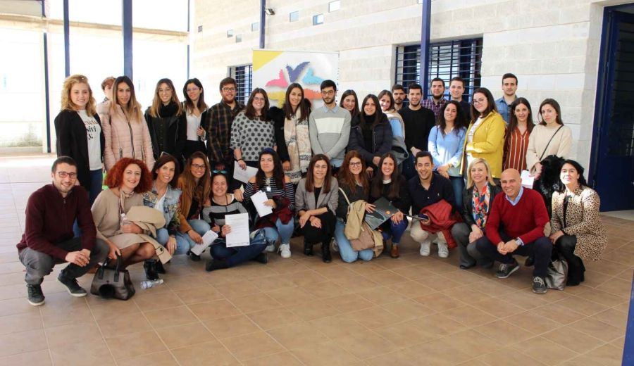 El Condado de Huelva reúne en una jornada sobre empleabilidad a los jóvenes beneficiarios del Plan Hebe del Condado