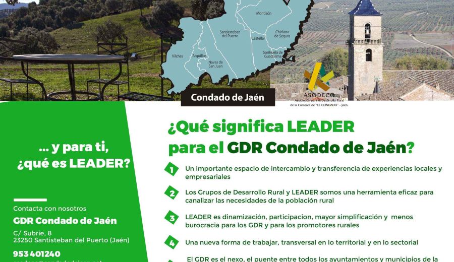 Joaquín Requena, presidente del GDR Condado de Jaén: “Los Grupos LEADER somos una herramienta eficaz para canalizar las necesidades de la población rural”