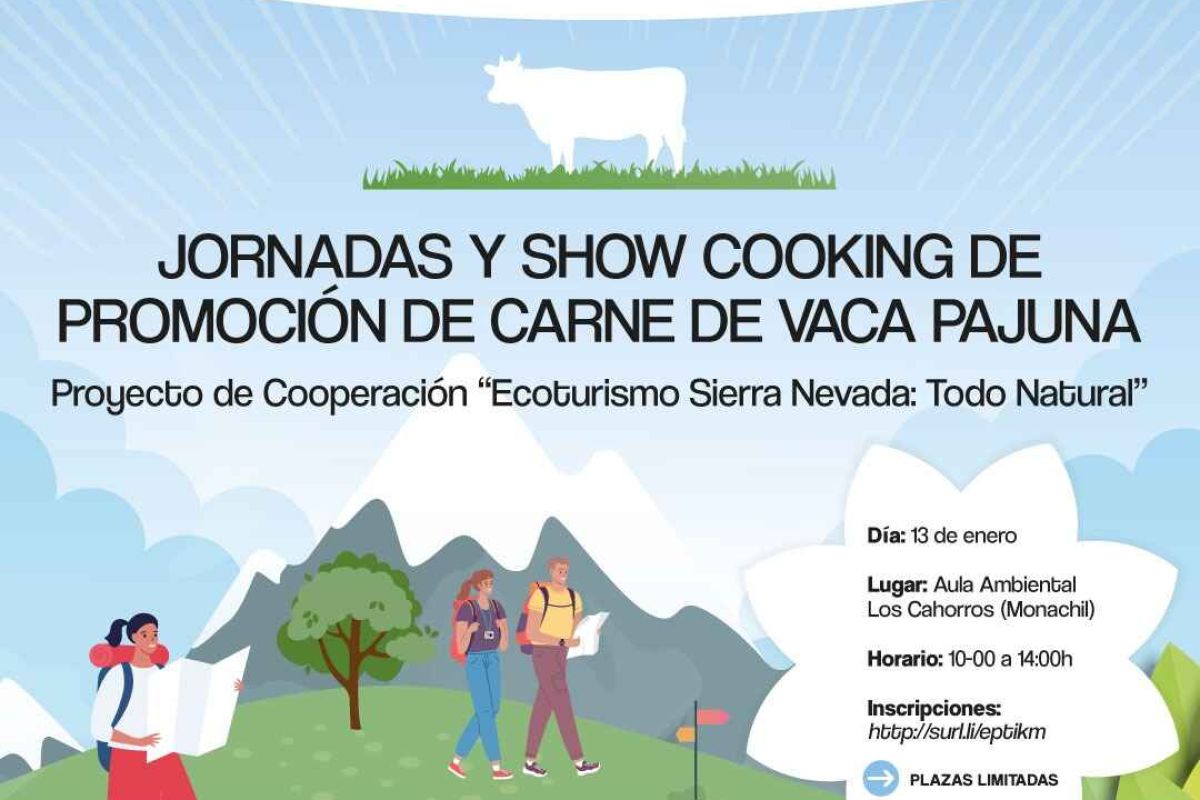 Jornadas y show cooking de promoción de carne de vaca pajuna