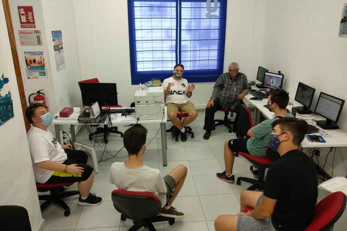 Jóvenes  de los Guadalinfo de Sorbas, Pulpí y Uleila (Almería) representarán a Andalucía en la final nacional del concurso CanSat