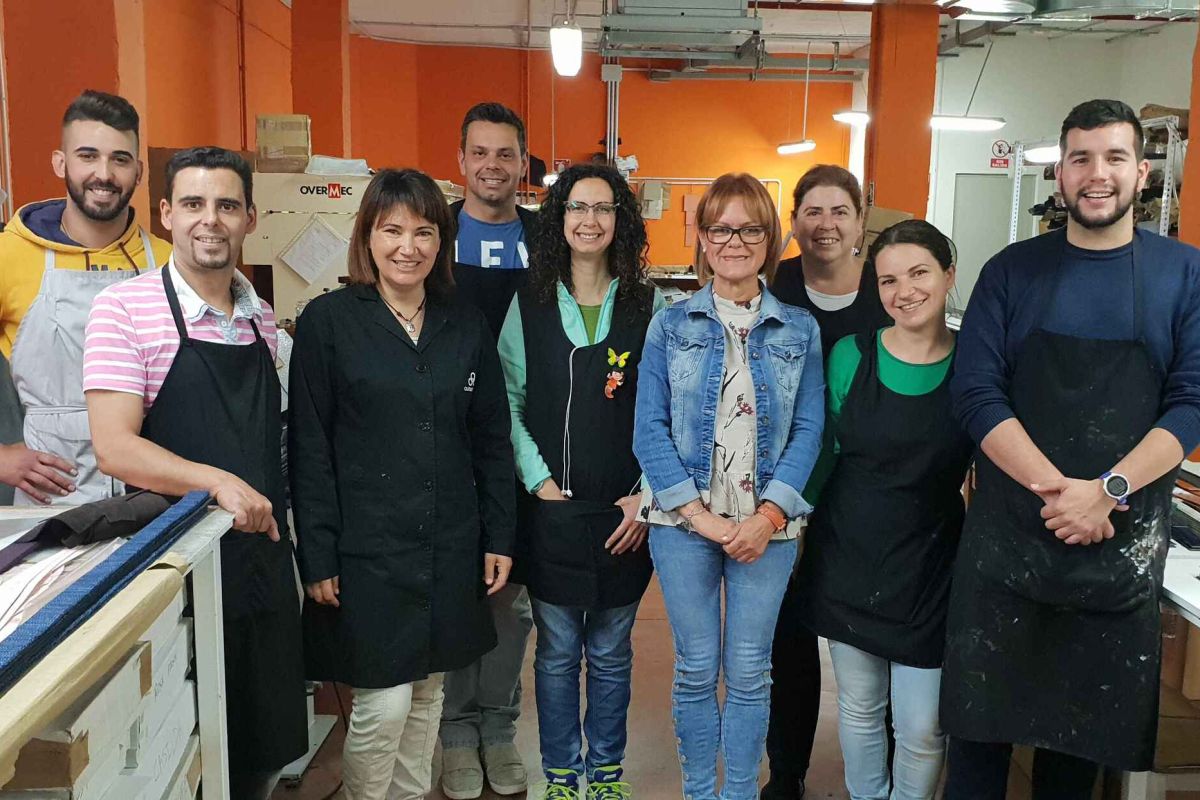 Ángeles Sánchez, promotora de Auténtica Piel: «Si tienes una idea o un motivo por el que emprender cuenta con todos los organismos de los que puedes recibir apoyo”