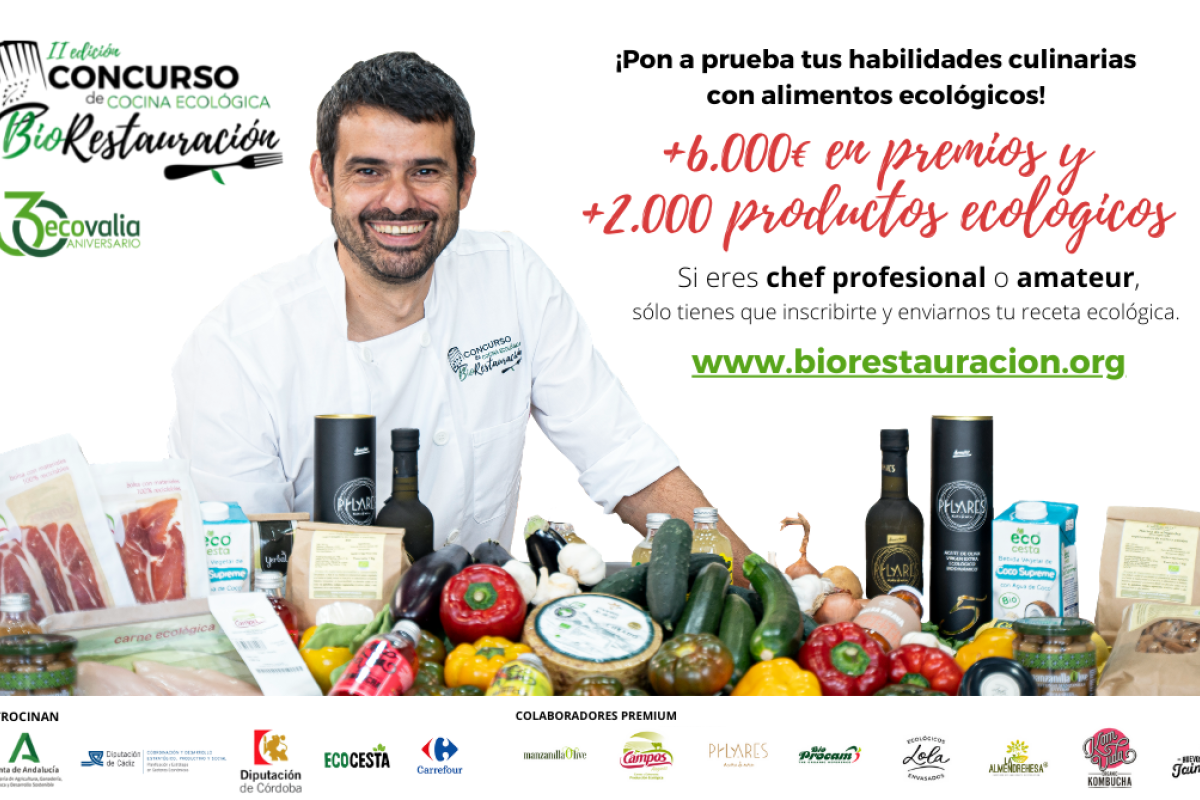 Ecovalia lanza la segunda edición del concurso de cocina ecológica BioRestauración
