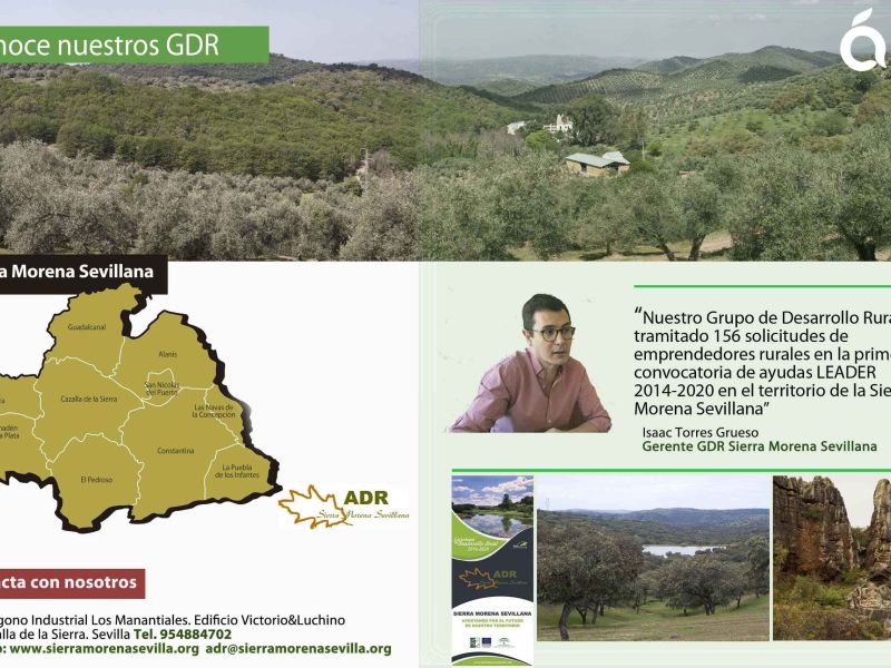 ARA visita los GDR Aljarafe Doñana y Sierra Morena Sevillana para reforzar su presencia en los territorios rurales