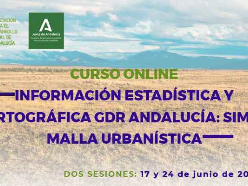 ARA organiza el curso “Información Estadística y Cartográfica para los GDR de Andalucía: SIMA y Malla Urbanística”