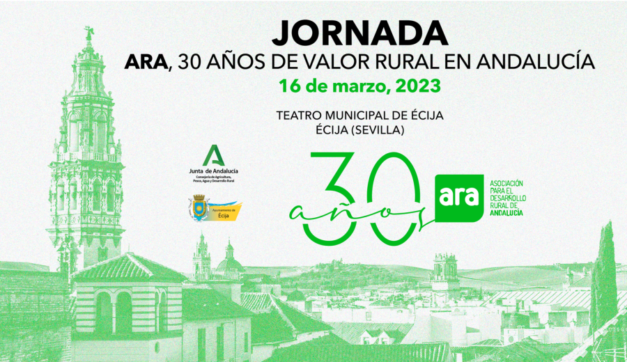 ARA celebra su 30 aniversario con una jornada de reconocimiento a los Grupos de Desarrollo Rural y emprendedores