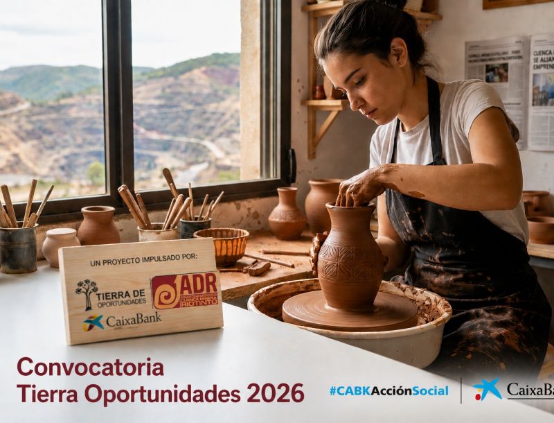 Cuenca Minera de Riotinto lanza la convocatoria Tierra de Oportunidades 2026