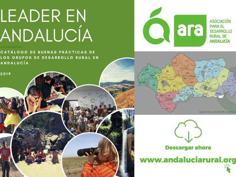 ARA recopila en un catálogo las mejores prácticas de desarrollo rural de los GDR de Andalucía 2014-2020