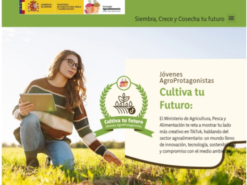 Agricultura lanza los concursos AgroCrea y AgroProtagonistas para acercar las profesiones agroalimentarias a los más jóvenes