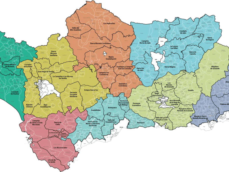 La Junta de Andalucía somete a información pública el proyecto de Orden de selección de los Grupos de Desarrollo y Estrategias 2023-2027