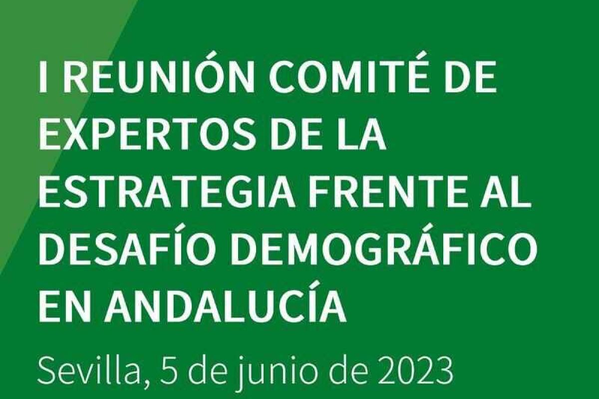 ARA participa en la constitución del Comité de expertos para la elaboración de la Estrategia frente al desafío demográfico en Andalucía