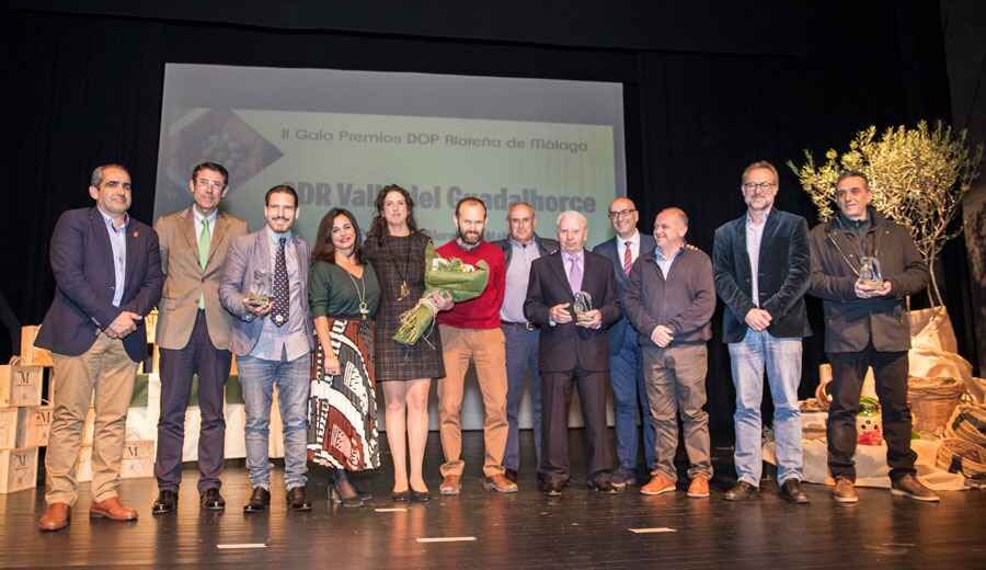 El chef Sergio Garrido, el GDR Valle del Guadalhorce y la familia Molero-Estrada, reconocidos por la DOP Aceituna Aloreña de Málaga