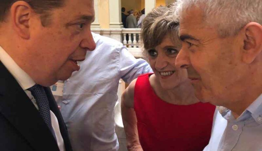 El presidente de READER se reúne con el ministro de Agricultura en funciones, Luis Planas en Oviedo