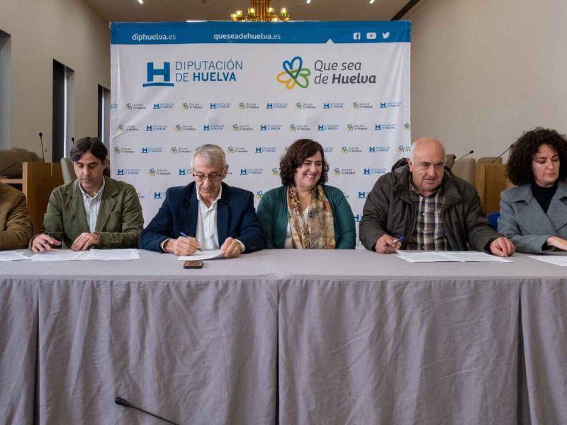 Los 5 Grupos de Desarrollo Rural y Diputación de Huelva impulsan una nueva convocatoria del Plan Hebe