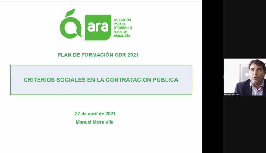 ARA da las claves para que los Grupos de Desarrollo Rural incorporen los criterios sociales en la contratación pública