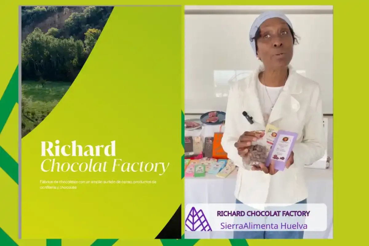 Esther Richardson y su chocolate saludable y sostenible en la Sierra de Huelva