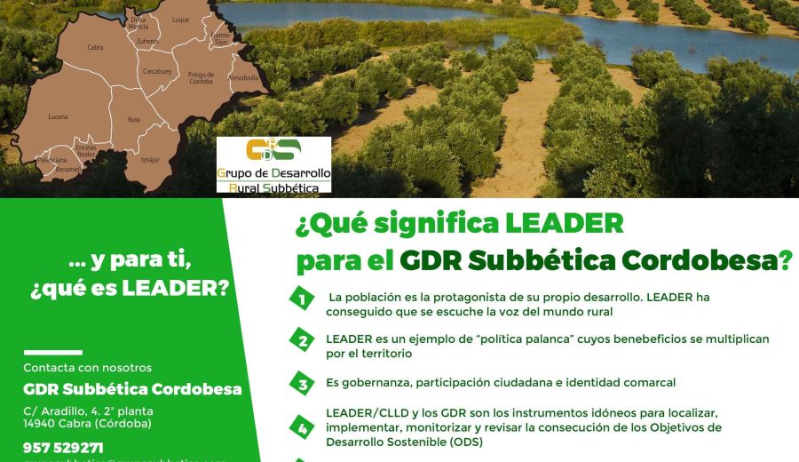 Agricultura respalda con casi 120.000 euros proyectos destinados a fomentar el desarrollo rural en la Subbética Cordobesa