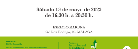 Cartel Jornadas Los biodistritos recorrido utilidad y funcionalidad para el desarrollo rural 74b8ebd2