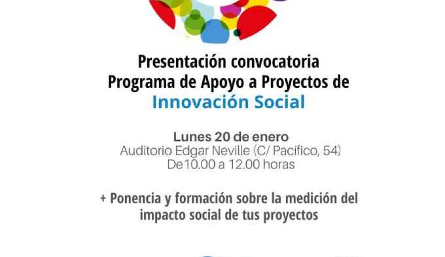 Presentación de la Convocatoria de Proyectos de Innovación Social 2020 de la Fundación Bancaria ‘la Caixa’ y la Diputación de Málaga