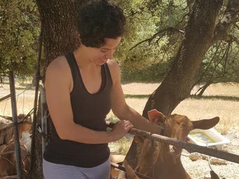 Inma Romero, ganadera por vocación y devoción en la Sierra Sur de Jaén