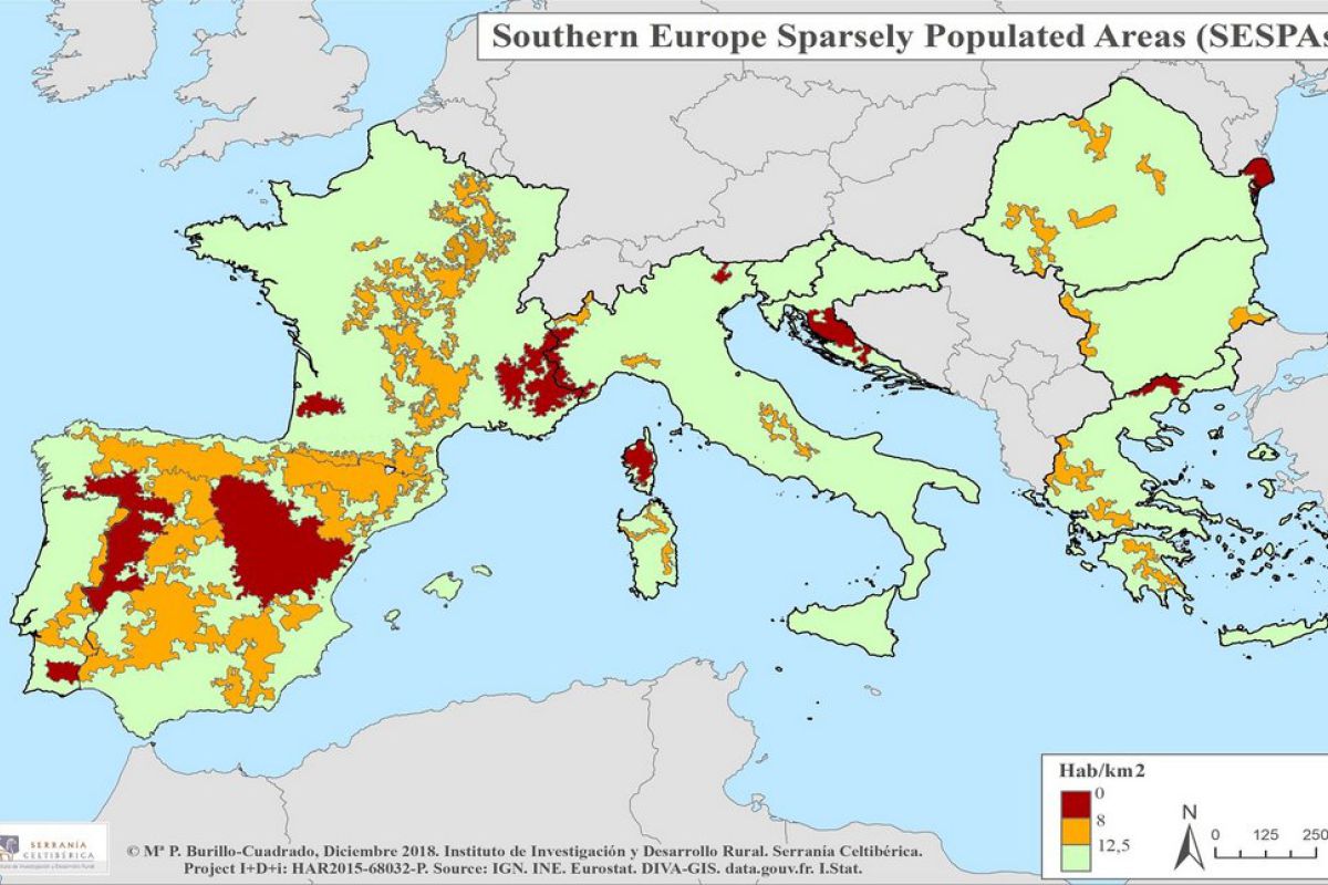 Nace la mayor red de investigación y desarrollo para las zonas escasamente pobladas del sur de Europa (REDN-SESPA)