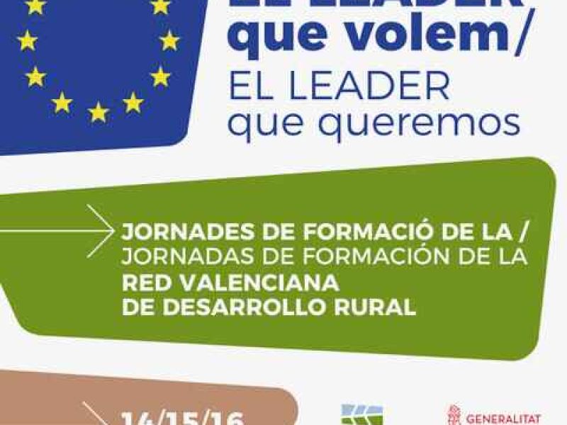 ARA participa en las jornadas: “Hacia LEADER 2023-2027 en la Comunidad Valenciana”