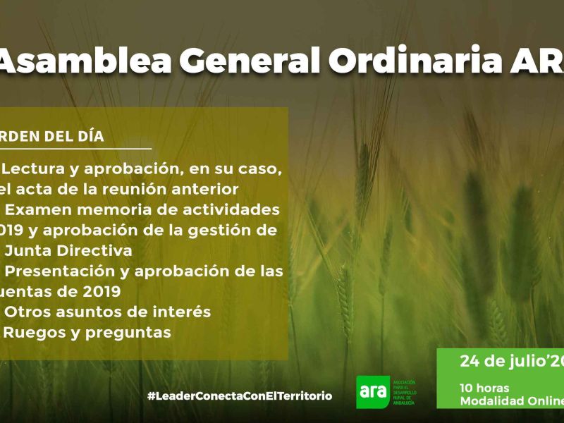 Asamblea General Ordinaria de ARA