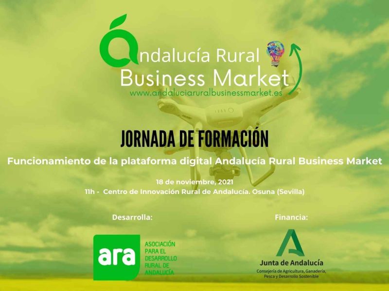 Jornada de formación: “Funcionamiento de la plataforma digital de Andalucía Rural Business Market”